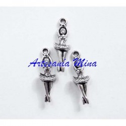 Colgante bailarina 23 x 8 mm