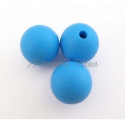 Bola de silicona 12 mm azul